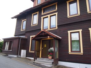 Fassade der Unterkunft
