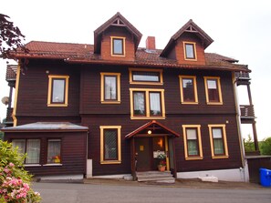 Fassade der Unterkunft