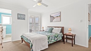 3 soverom, strykejern/-brett, wi-fi og sengetøy