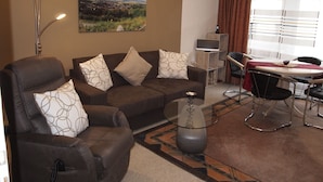 Apartemen (Harzburg incl. 35 EUR cleaning fee) | Area keluarga | TV layar datar