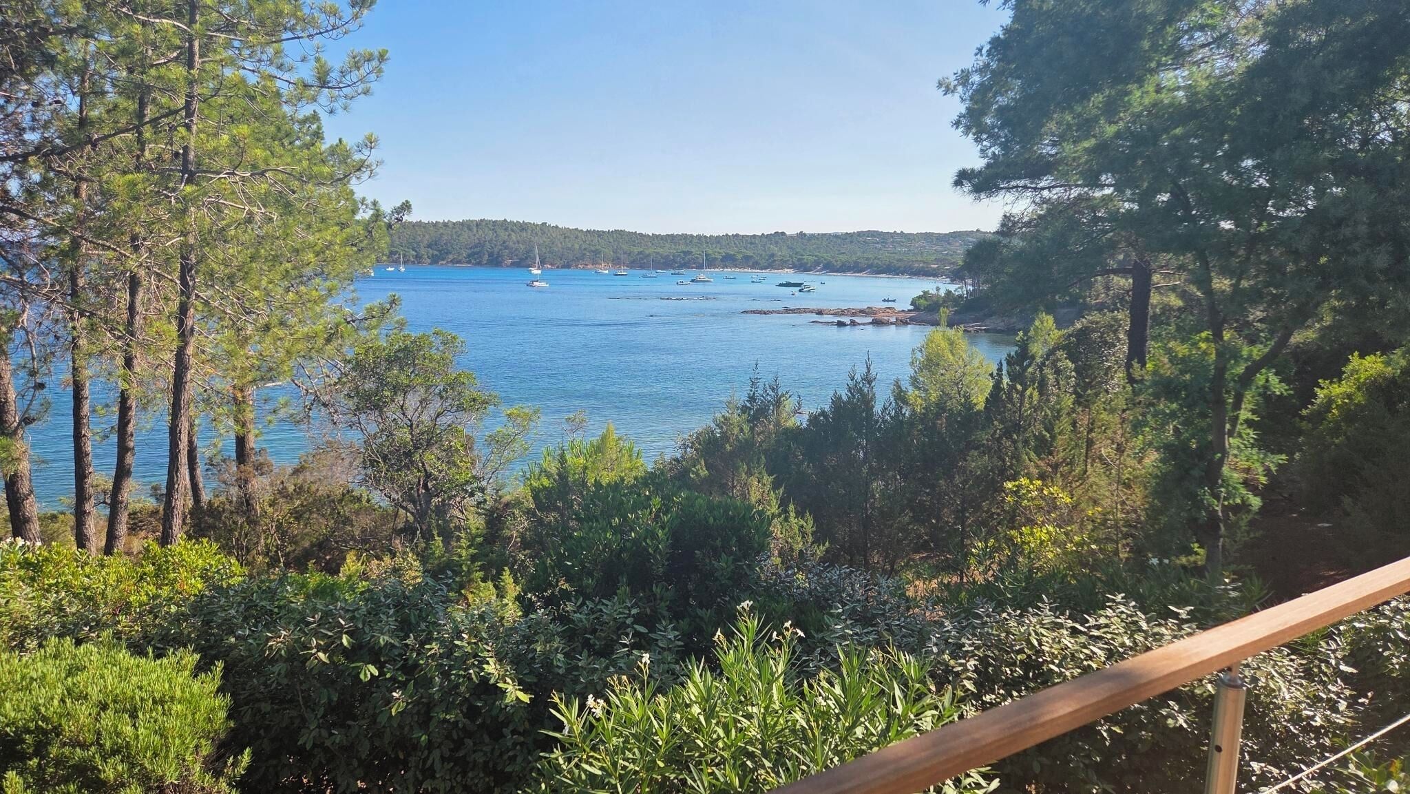 Vue depuis l’hébergement