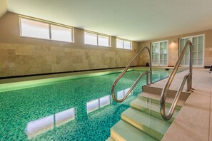 Indoor pool, a heated pool