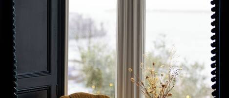 Deluxe Room, 1 Double Bed, Non Smoking, Sea View | Hypo-allergenic bedding, desk, laptop workspace, blackout drapes