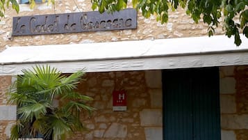 Façade de l’hébergement