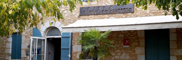 Façade de l’hébergement