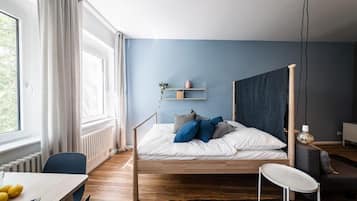 Estudio, 1 cama de matrimonio con sofá cama (40m²) | Wifi gratis