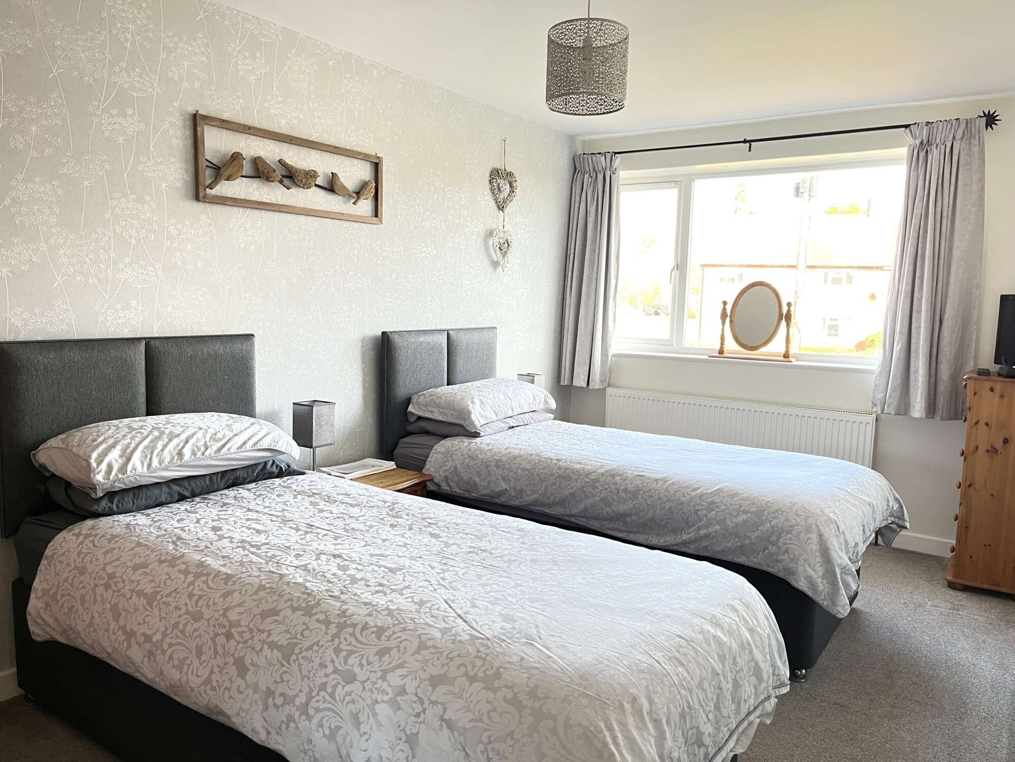 4 bedrooms, iron/ironing board, travel crib, WiFi