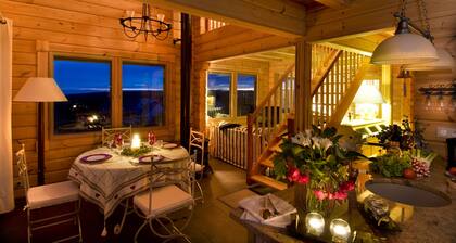 Finnish chalet in front of the ocean - PLOGOFF