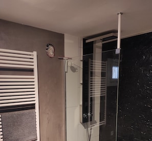 Shower, hair dryer, towels - House / Villa - La roquebrussanne (La Roquebrussanne)