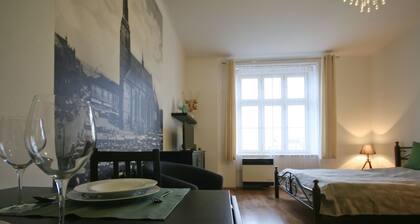 Wohnung im einzigen "Hochhaus" in Pilsen