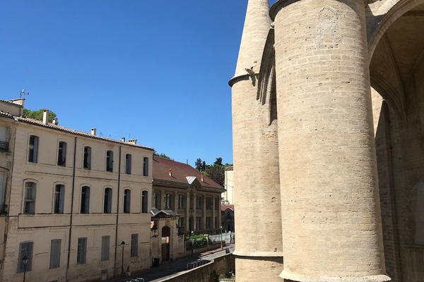 View from the windows of the living room