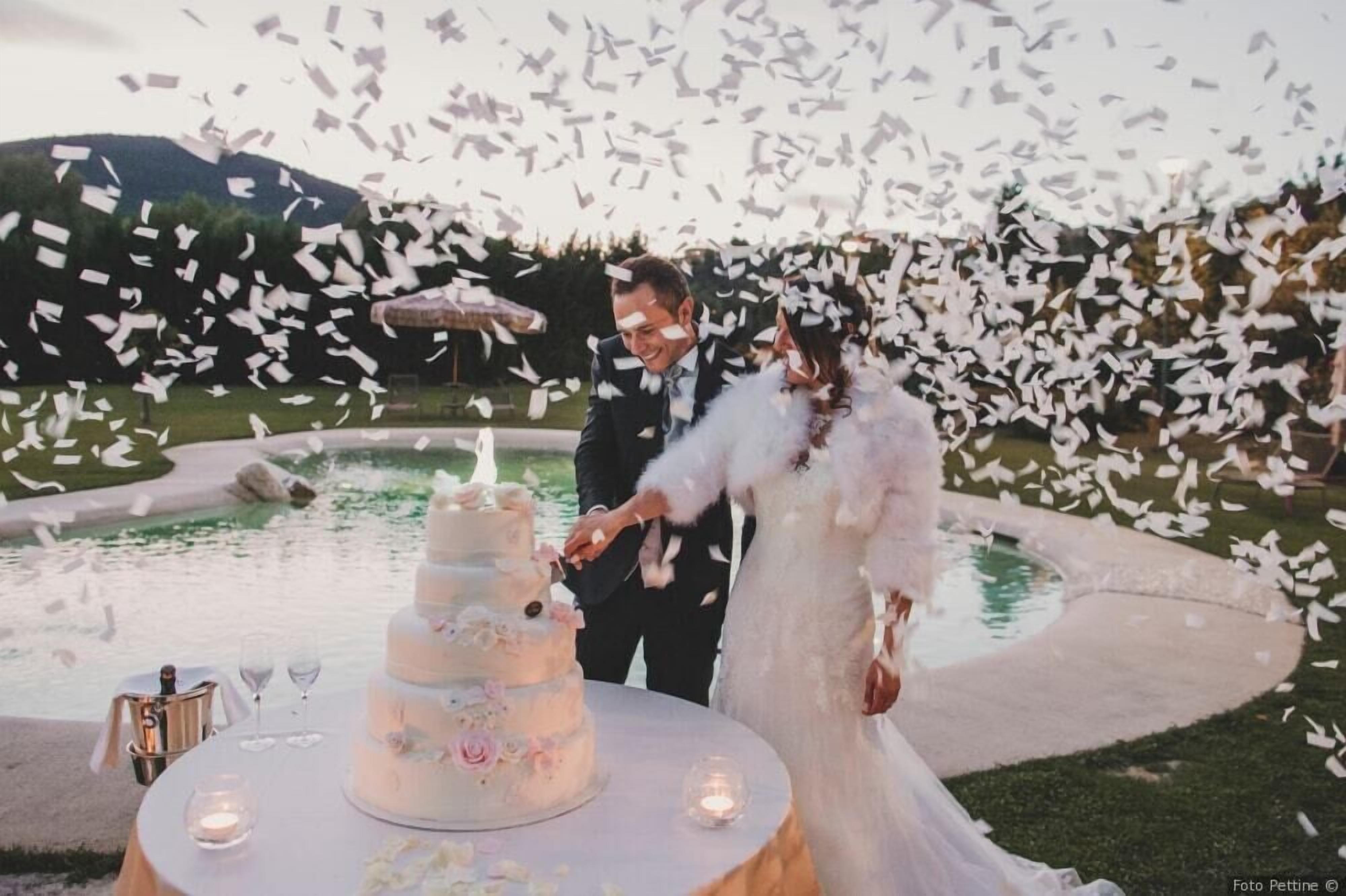 Aussenbereich für Hochzeiten