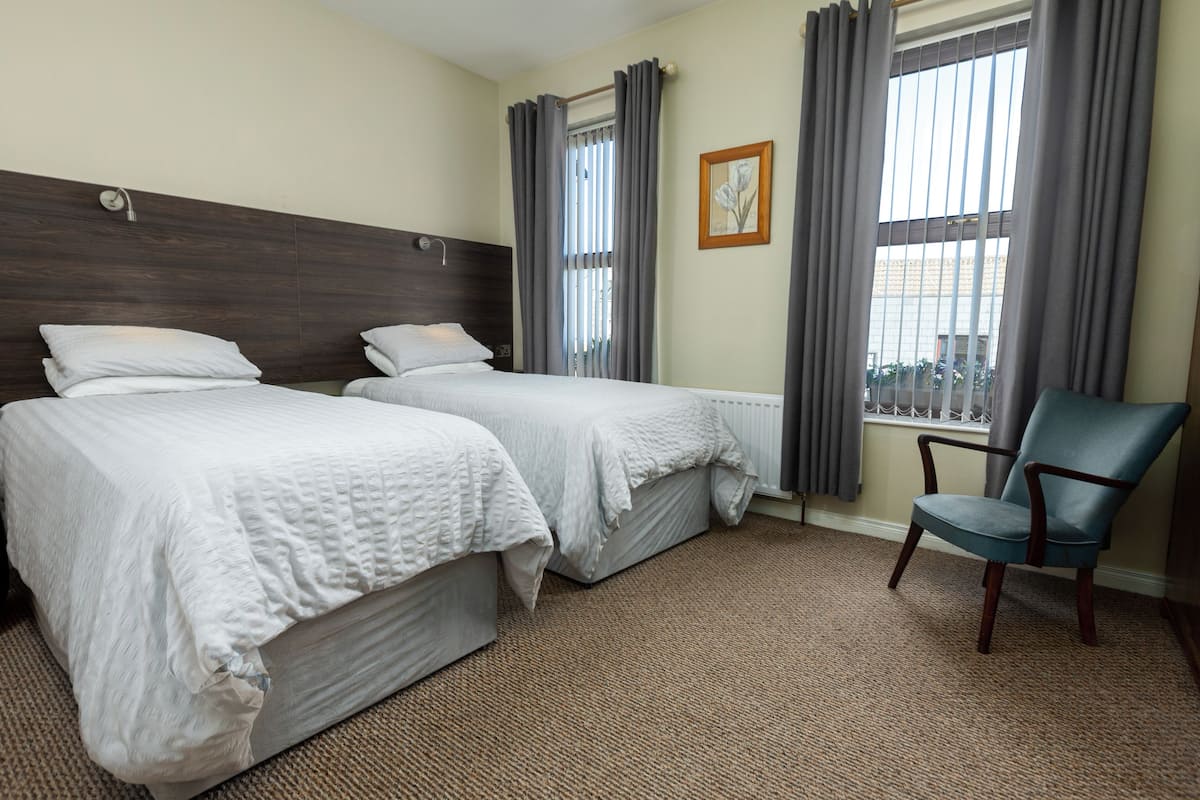 Standard Twin Room, 2 Twin Beds, Non Smoking | Desk, blackout drapes, iron/ironing board, free WiFi