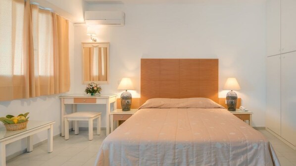 Iron/ironing board, free cots/infant beds, free WiFi, bed sheets