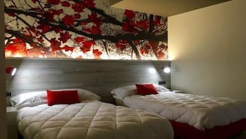 Habitació amb dos llits individuals | Wifi gratuïta