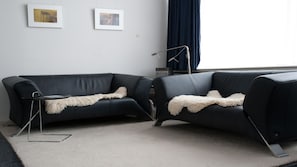 Smart-TV, DVD-Player, BĂŒcher, Musikbibliothek