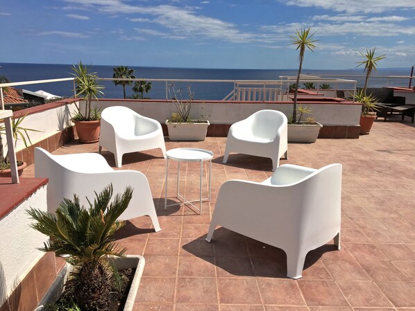 Terrace/patio - Apartment on the sea great bay view (Aci Trezza)