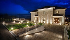 Façade de l’hébergement