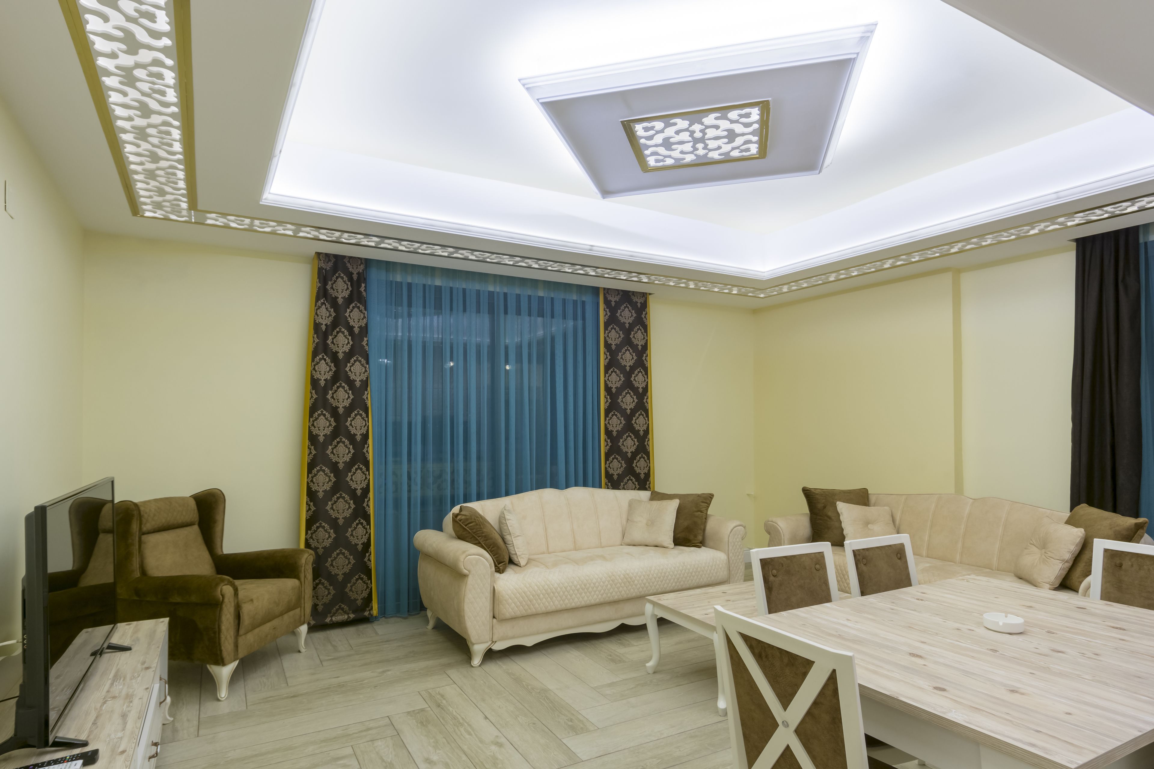 luxury suite, partial sea view | view from room