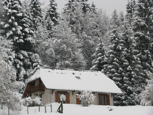 On wooded character house