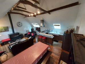TV, DVD player, offices - Pyrenees house, sleeps 2/12: SKIING, HIKING, FISHING. WIFI (Eup)