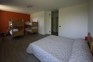 Desk, cots/infant beds, rollaway beds, free WiFi