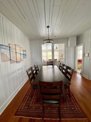 Dining - Ocean views all over-beach access across from house-easy walk to restaurants! (Isle of Palms)
