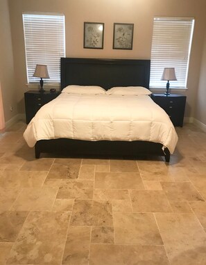 4 bedrooms, WiFi, bed sheets, wheelchair access