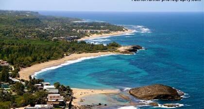 Spacious, attractively decorated 2 BR 1bath gated Apt, 4 Mins to Jobos Beach