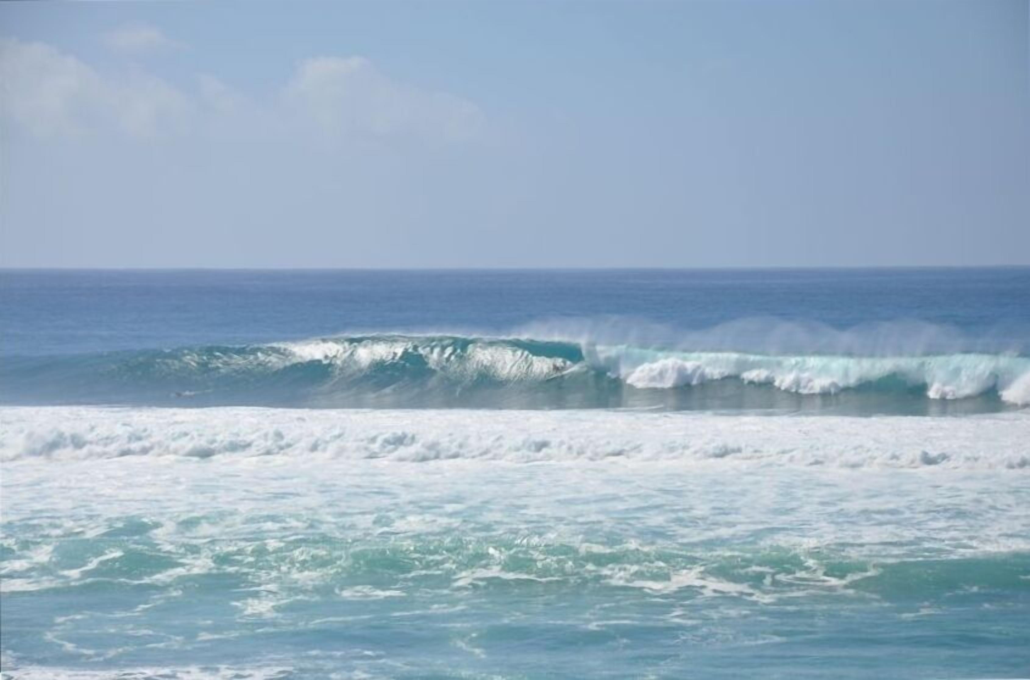 On the beach, sun loungers, beach towels