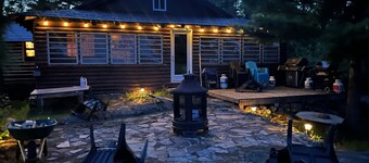 McGregor Bay Heritage Log Lodge<br>Mascota amigable