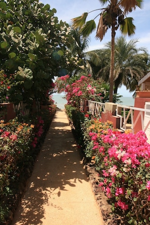 Overnattingsstedets uteområder