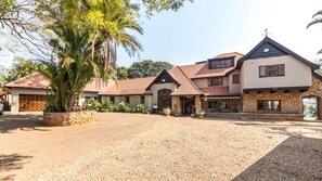 Majoituspaikan julkisivu