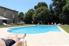 A heated pool - Cottage 8 ps. 3 cbres. Swimming pool. Center Drôme, ideal for discovering Drome and Ardéche (Grane)