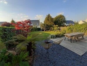 Outdoor dining - House 200m from the sea in BENODET - 4 bedrooms: all on foot! (Bénodet)