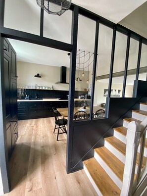 Fridge, microwave, oven, stovetop - House 200m from the sea in BENODET - 4 bedrooms: all on foot! (Bénodet)