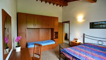 1 chambre, lits bébé (gratuits), lits pliants/supplémentaires
