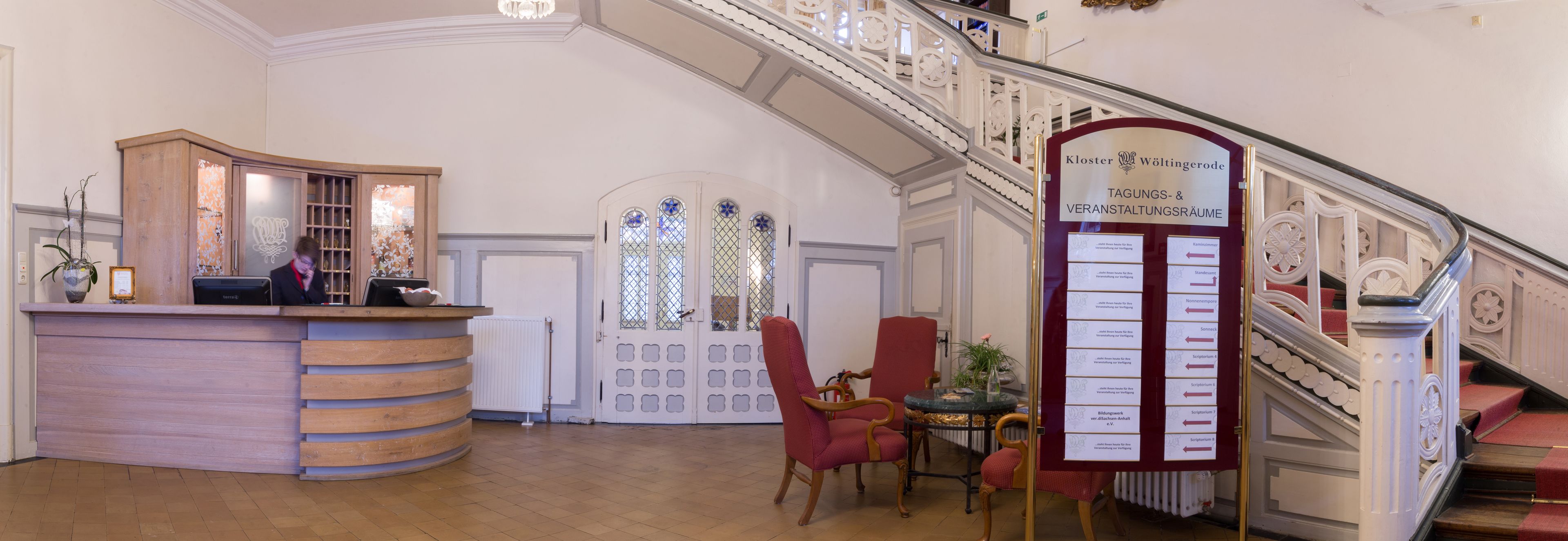 check-in/check-out kiosk