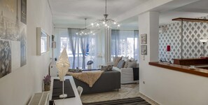 奢华公寓, 3 间卧室 | 起居区 | 平板电视、游戏机