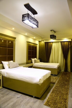 Family Connected Suite | Lydisolert, wi-fi (inkludert) og sengetøy