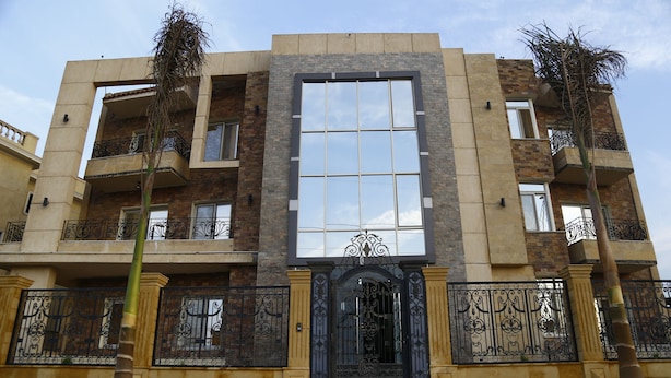 Façade de l’hébergement 