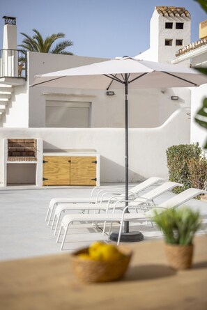 Terrace/patio - Villa LA PALOMA 1ª Línea Playa (Denia)