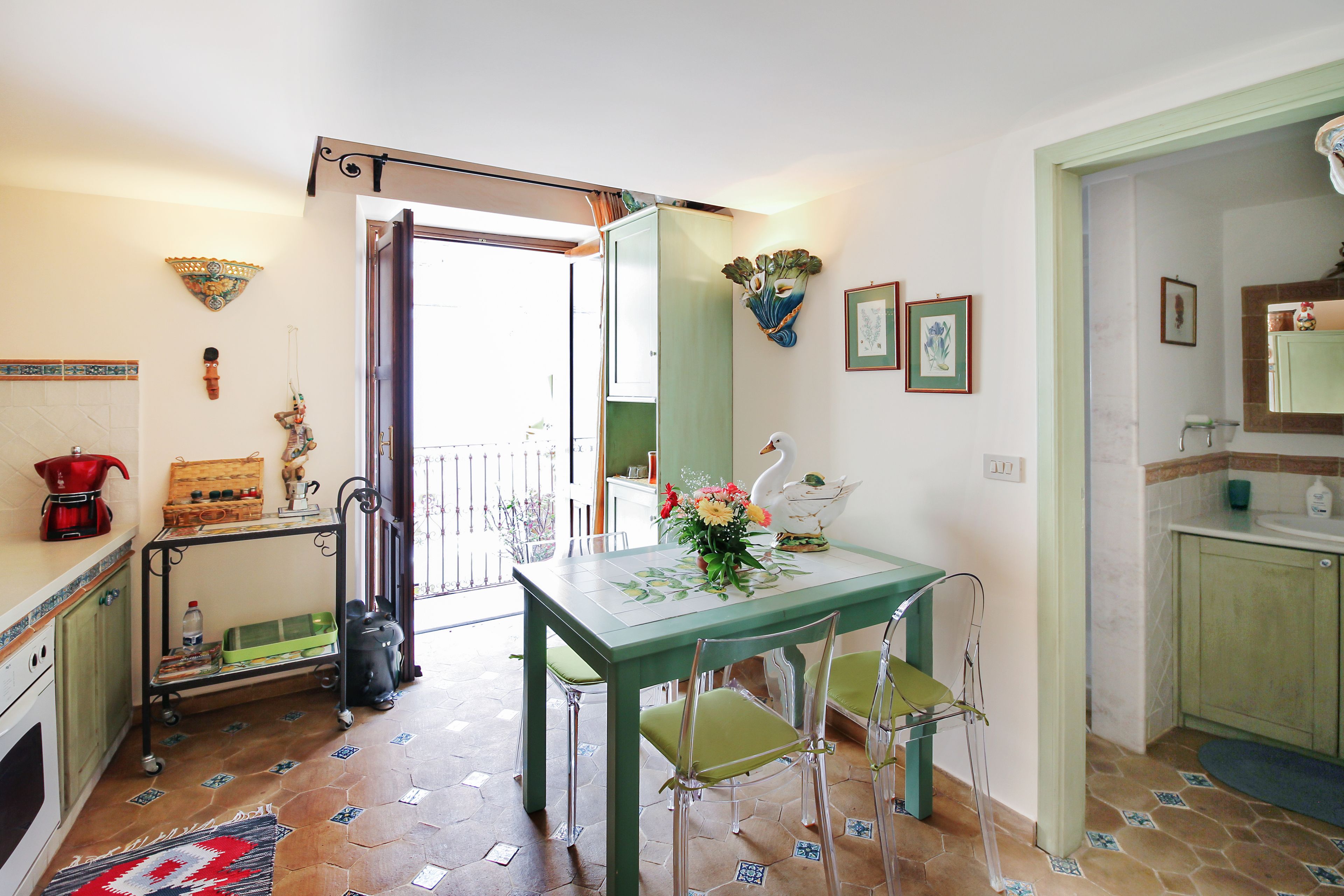 Alloggio su due livelli, 1 camera da letto | Pasti in camera