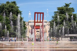 Enceinte de l’hébergement