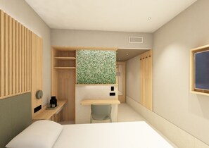 Hypo-allergenic bedding, desk, soundproofing, free cribs/infant beds