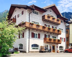 Façade de l’hébergement