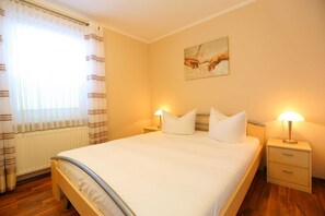 2 Schlafzimmer, Zimmersafe, WLAN, Bettwäsche