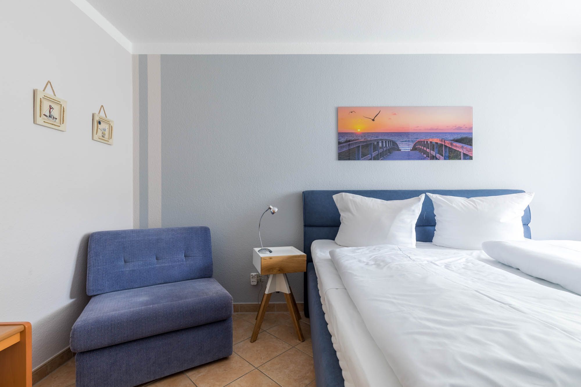 2 Schlafzimmer, Reisekinderbett, WLAN, Bettwäsche