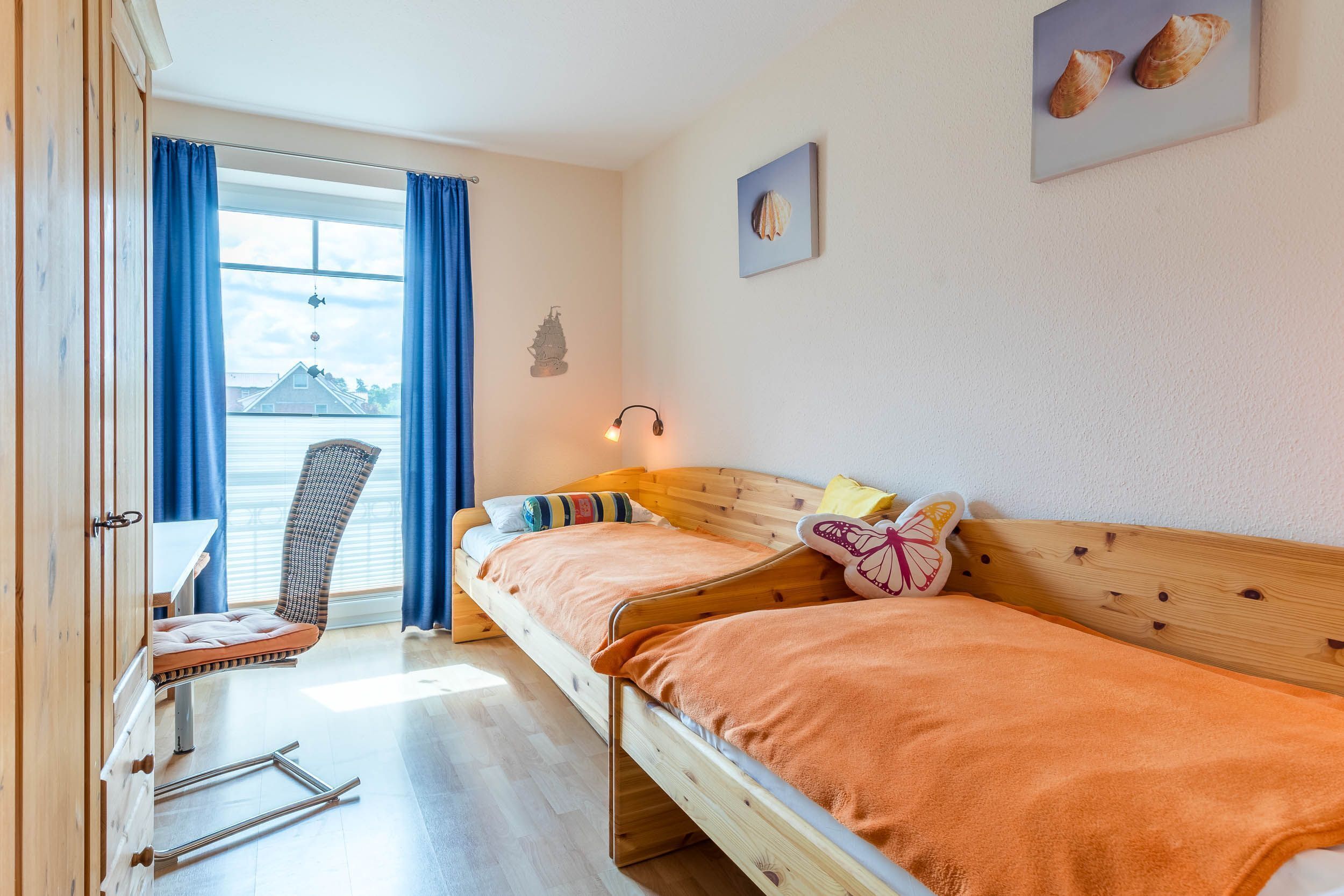 2 Schlafzimmer, Reisekinderbett, WLAN