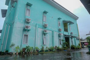 Fachada de la propiedad